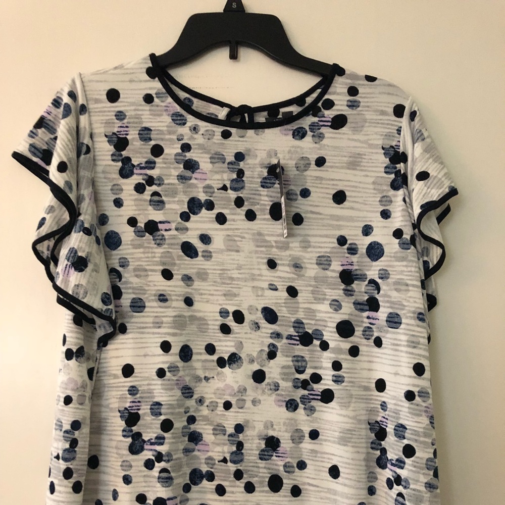 Limited Mixed Polka Dot Top